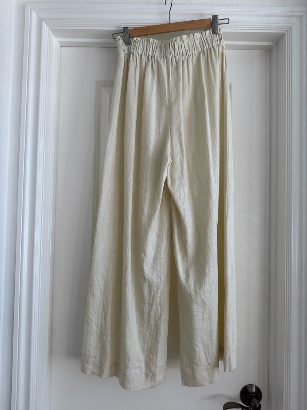 Emerson Fry Arctic Wolf Pull On Linen Pant size small - Picture 5 of 5